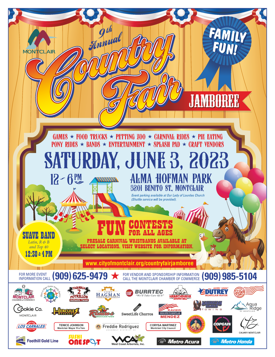 Montclair 9th Annual Country Fair Jamboree