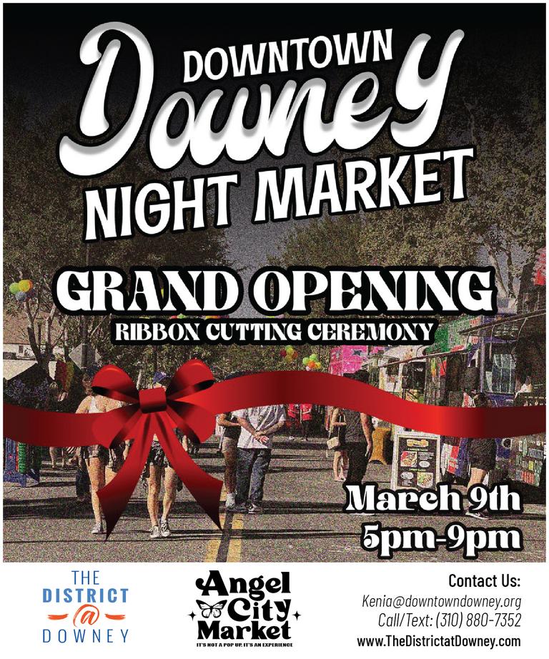 Downtown Downey Night Market Grand Opening and Ribbon Cutting Ceremony