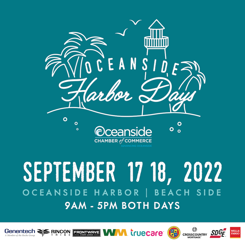 NEW EVENT: Kennedy Faires Oceanside Harbor Days - September  17-18, 2022