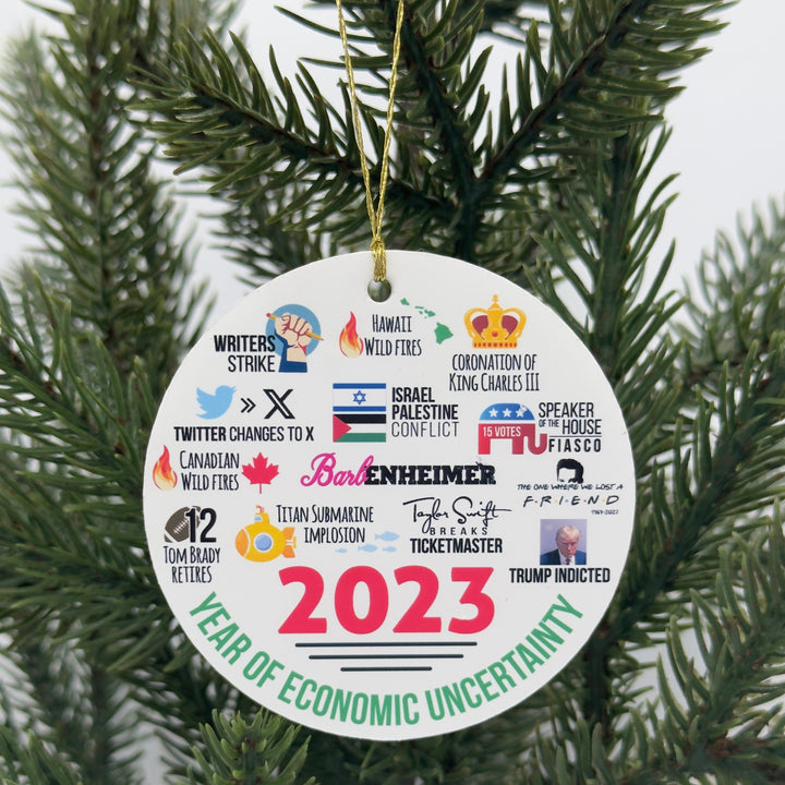 2023 Christmas Ornament - Collage of the Year / Summary V2