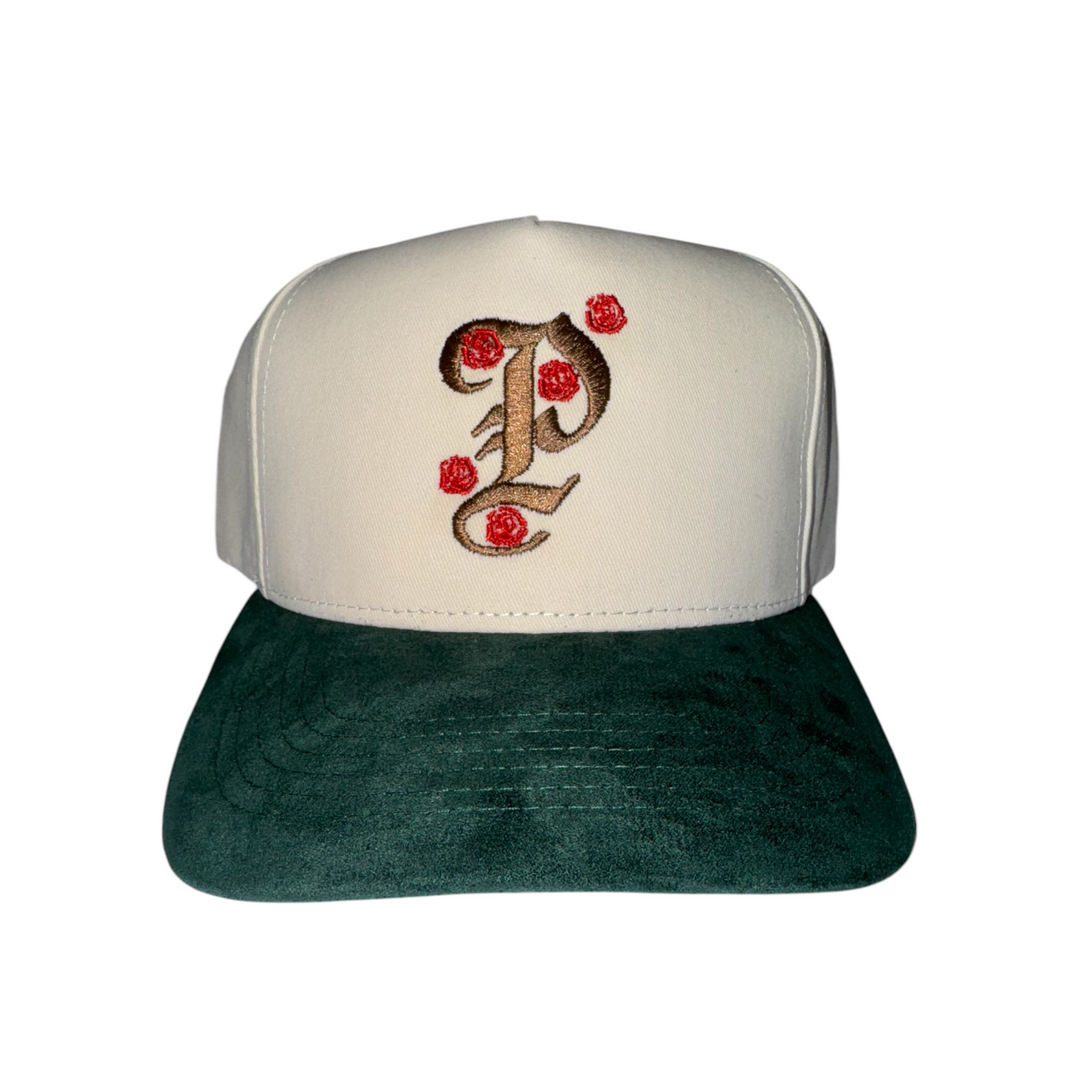 Old English P Rose Bloom - Hat