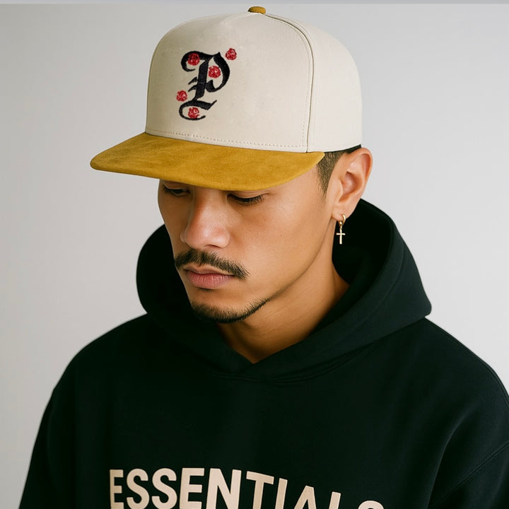 Old English P Rose Bloom - Hat