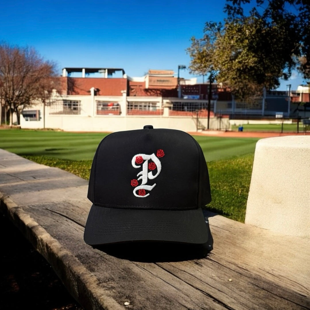 Old English P Rose Bloom - Hat