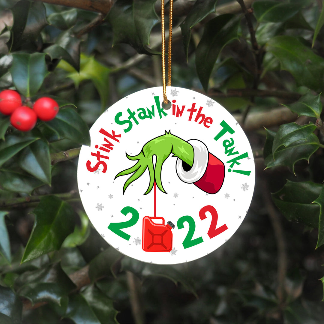 2022 Christmas Ornament - Stink Stank in the Tank