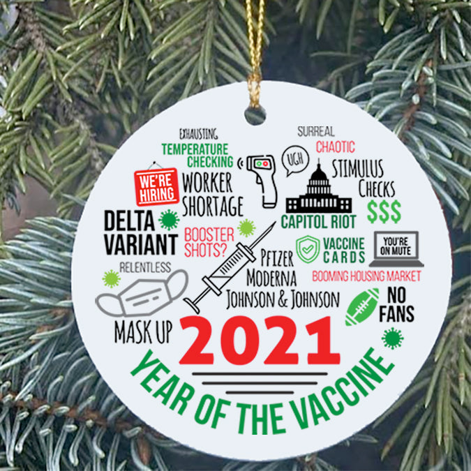 2021 Christmas Ornament - Collage of the Year / Summary