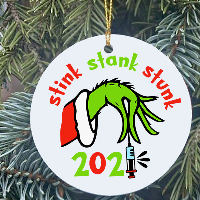 2021 Christmas Ornament - Stink Stank Stunk