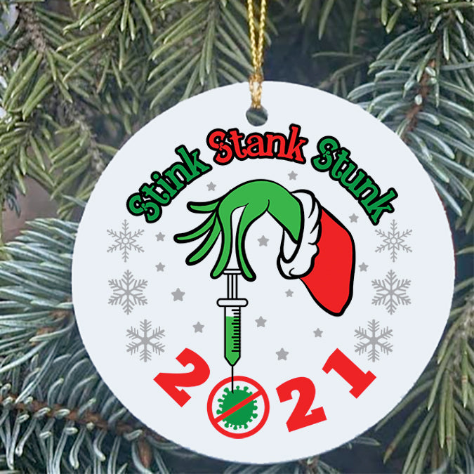 2021 Christmas Ornament - Stink Stank Stunk