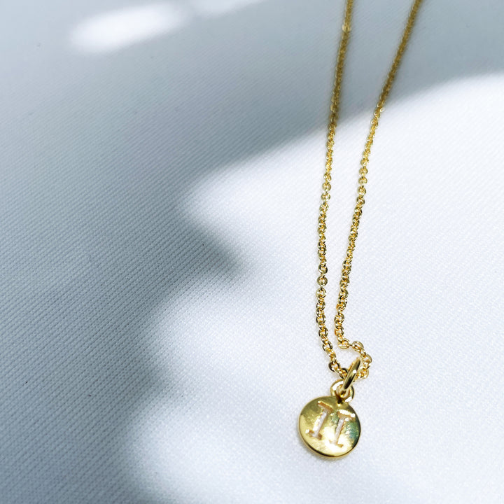 Tiny Zodiac Necklace - Gold