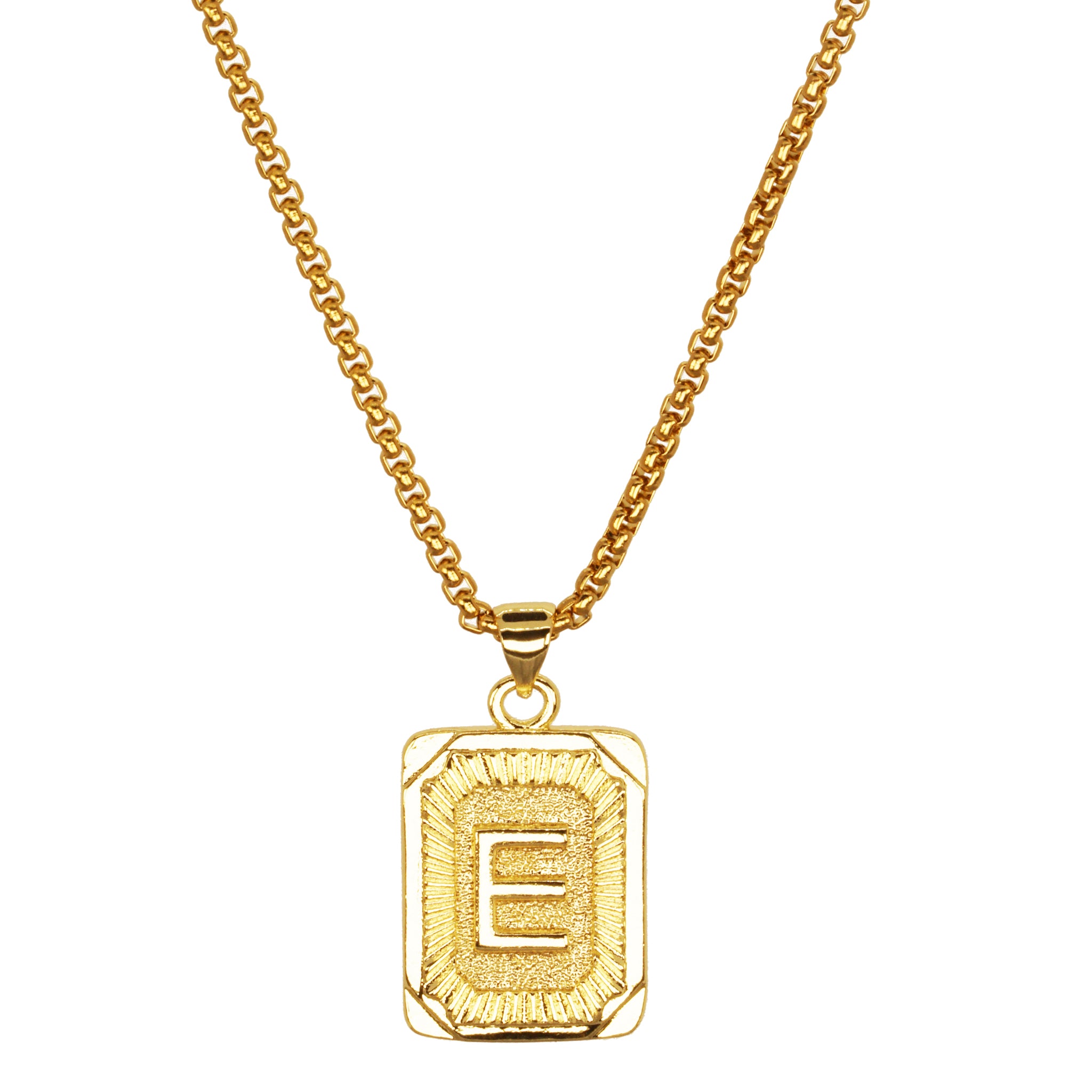 Initial Card Necklace Kailifornia