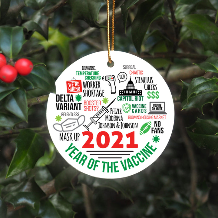 2021 Christmas Ornament - Collage of the Year / Summary