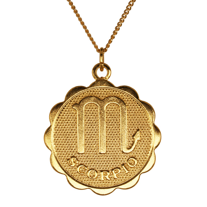 Zodiac Medallion Necklace