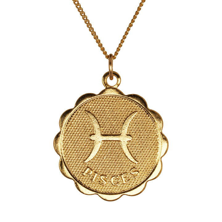 Zodiac Medallion Necklace