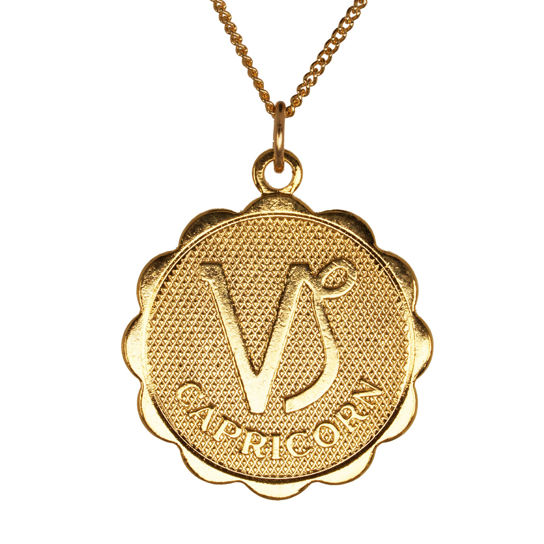 Zodiac Medallion Necklace