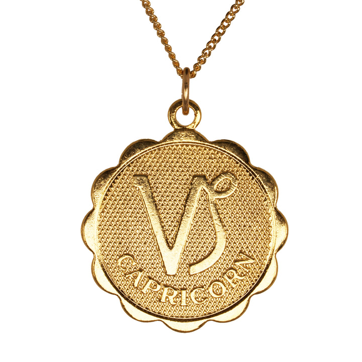 Zodiac Medallion Necklace