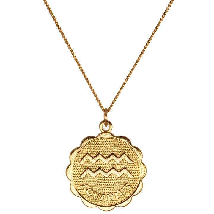 Zodiac Medallion Necklace