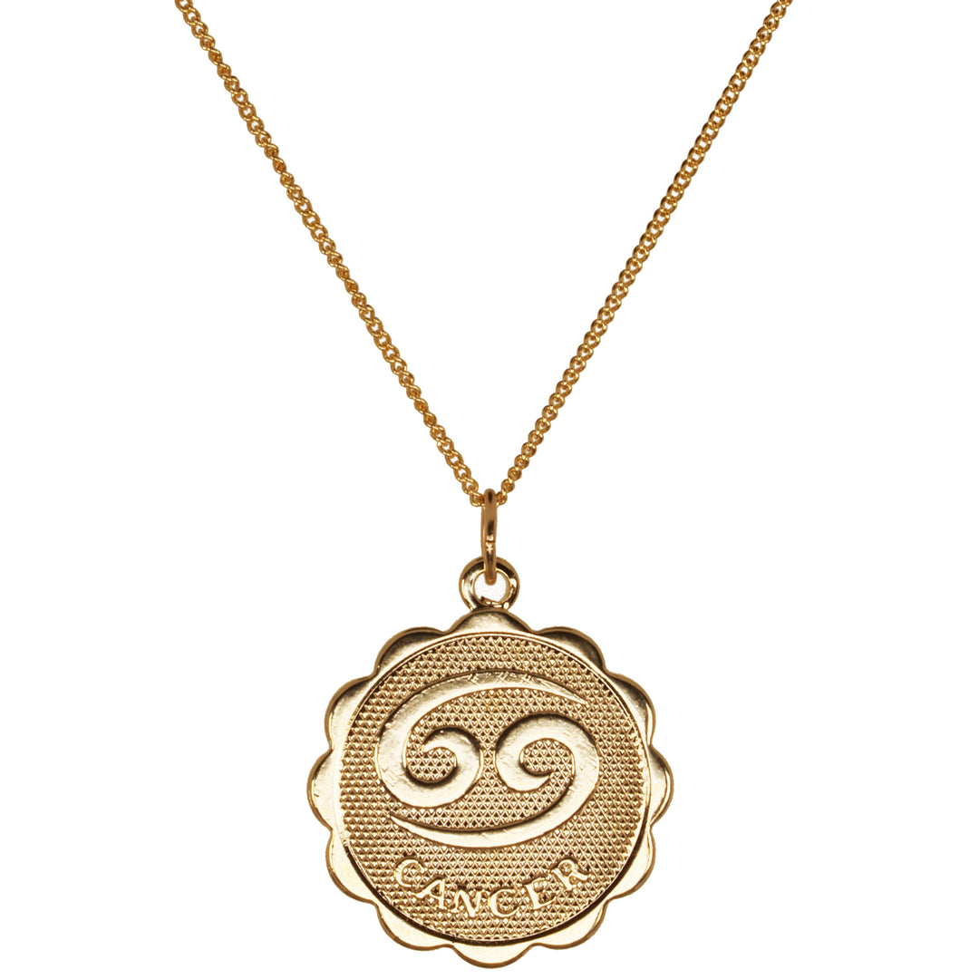 Zodiac Medallion Necklace