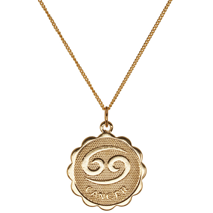 Zodiac Medallion Necklace