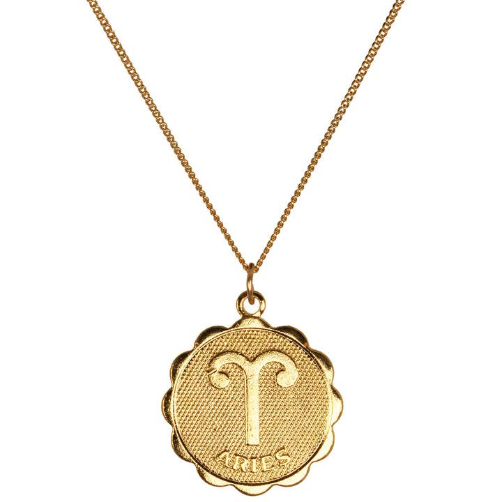 Zodiac Medallion Necklace