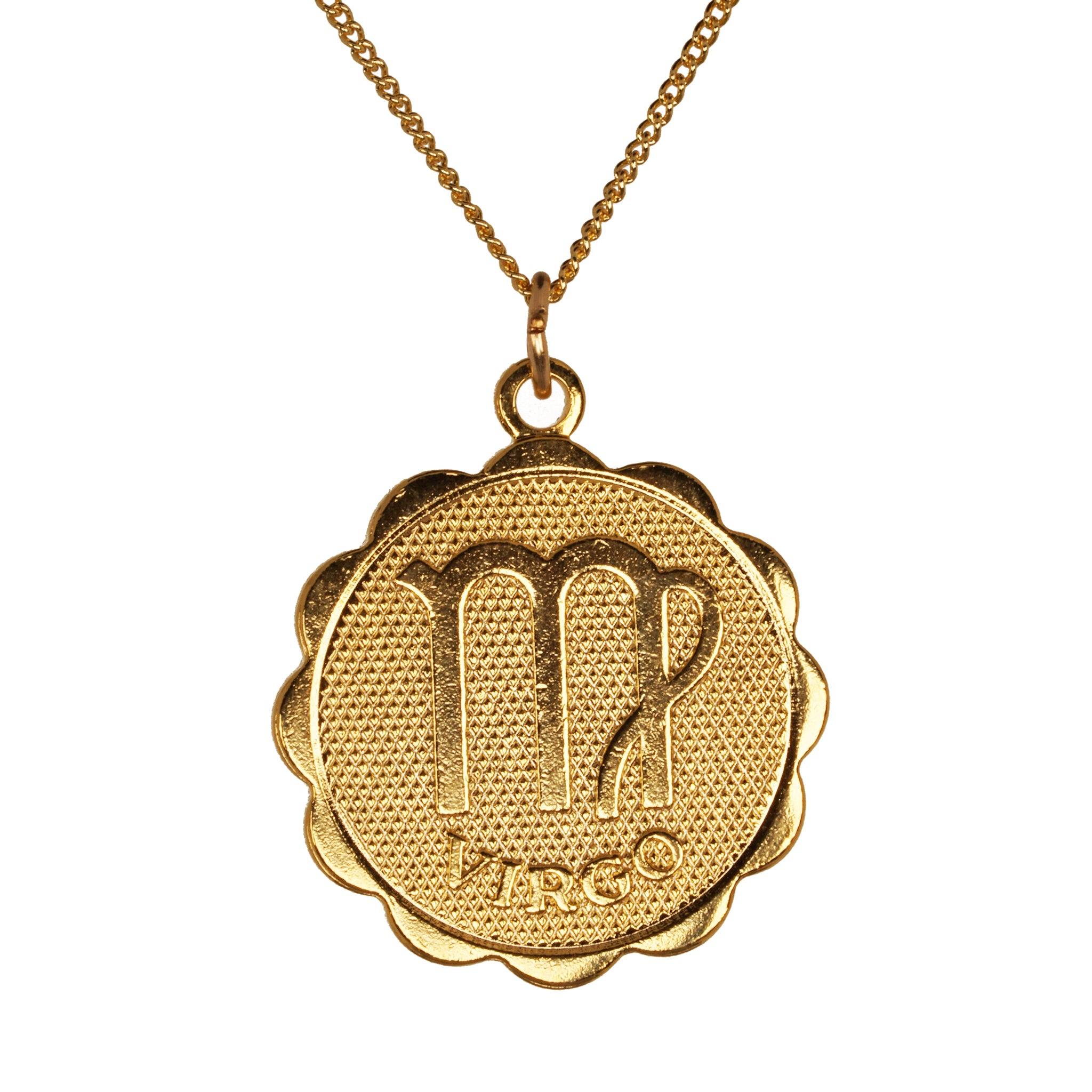 Zodiac Medallion Necklace Kailifornia