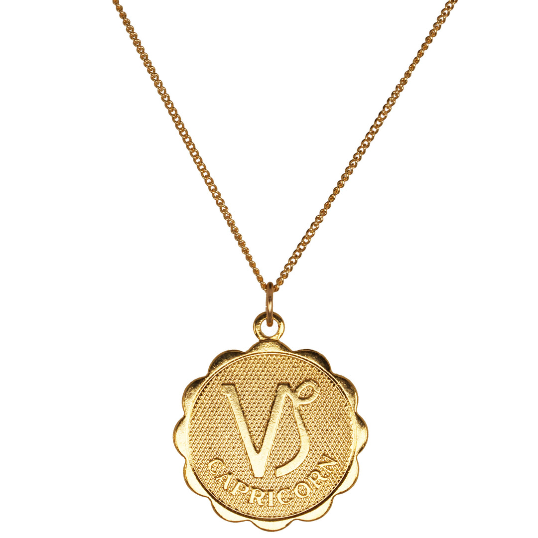 Zodiac Medallion Necklace