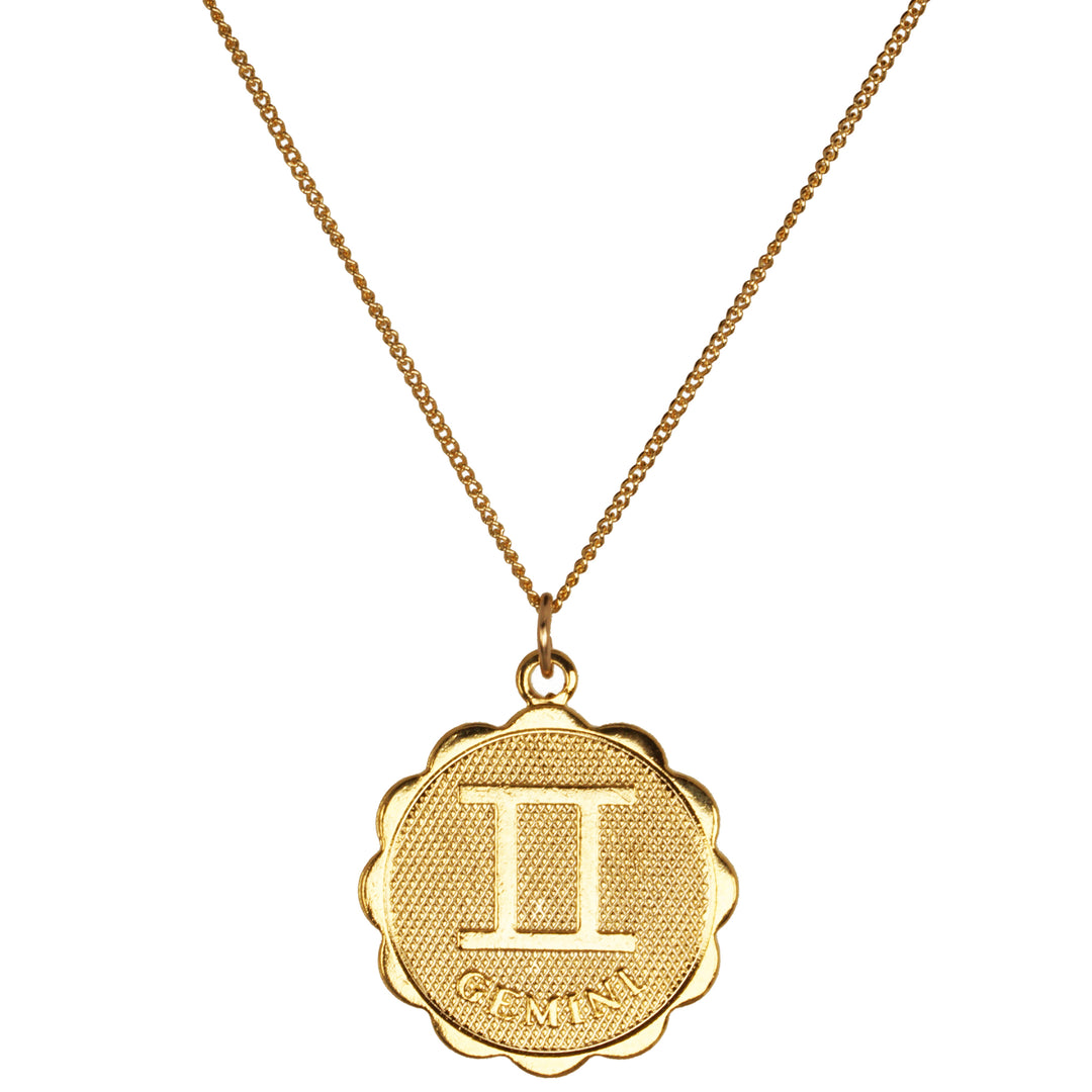 Zodiac Medallion Necklace