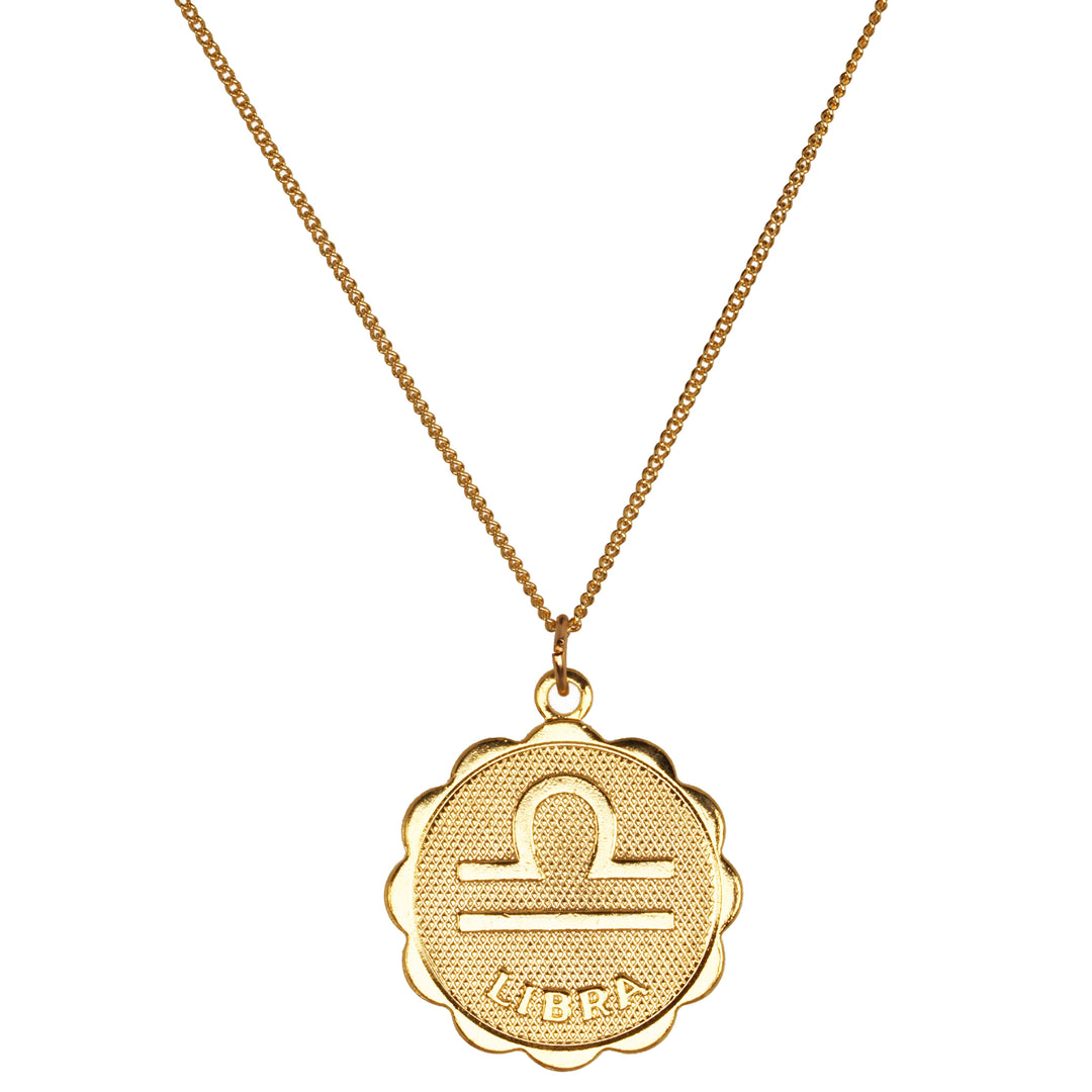 Zodiac Medallion Necklace