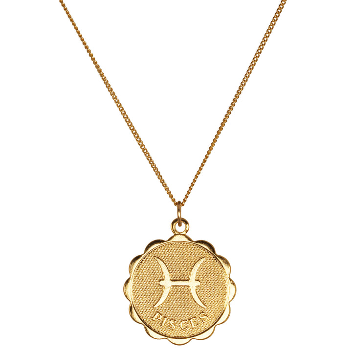 Zodiac Medallion Necklace