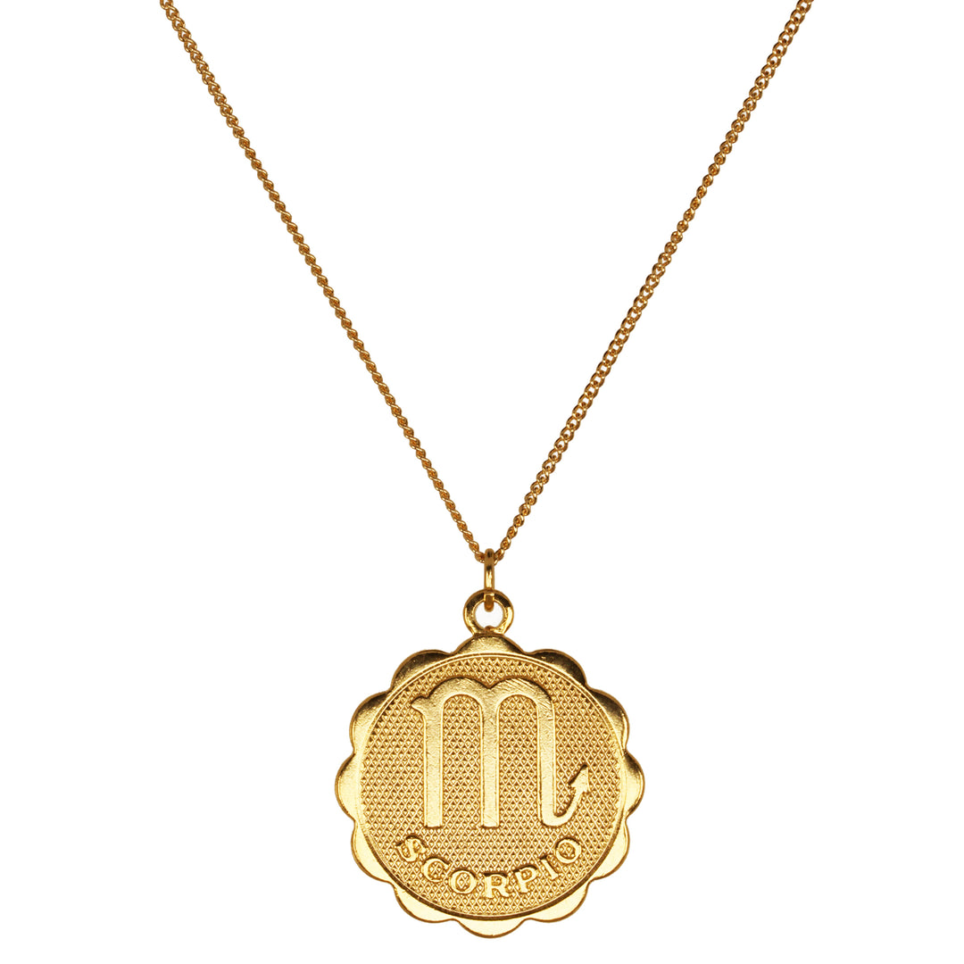 Zodiac Medallion Necklace