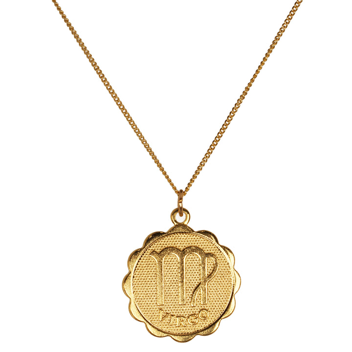 Zodiac Medallion Necklace