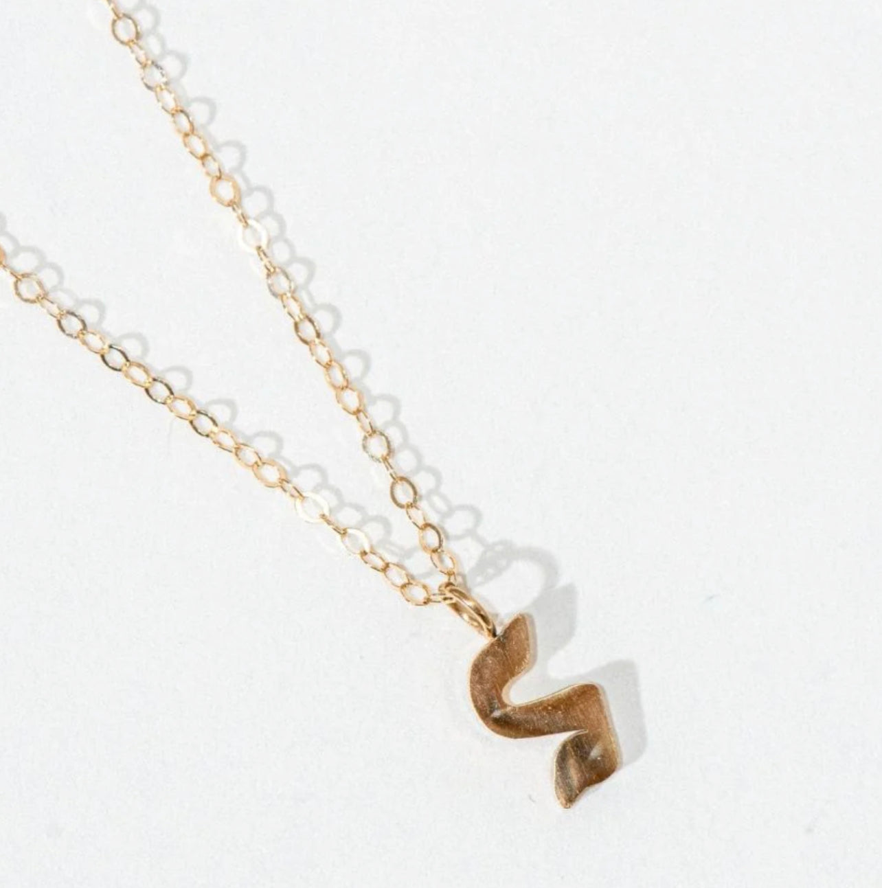 BOHOMOON Power Initial Necklace | Waterproof & Tarnish Free Stainless