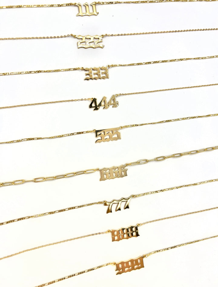 Angel Number Necklace